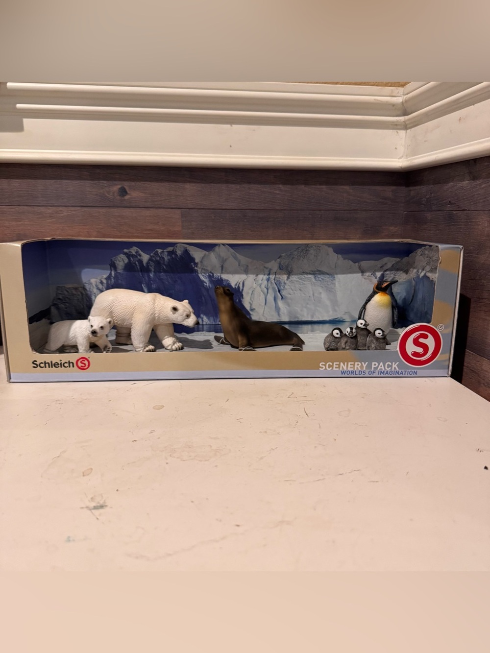 Schleich Arctic Animals Scenery Pack 41239 Seal W/ Polar Bear & Penguin Families